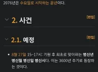 2076년까지 살아야 하는 이유