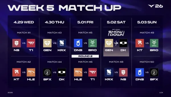 LCK 다음주 큰거온다 ㄷㄷ