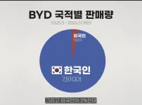 충격적인 최근 수입차 판매 순위 feat BYD 