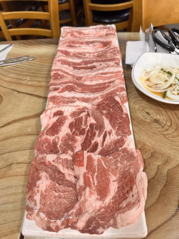 어제 정신 없이 먹었네