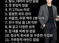 평범한데 희소한 남자 조건
