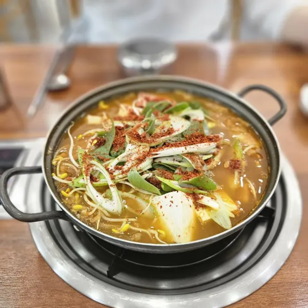 김치찌개 먹고왔음