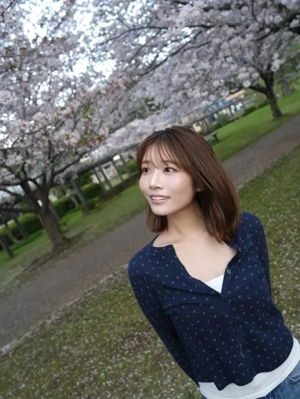 벚꽃 보러 간 카와키타 사이카 인스타