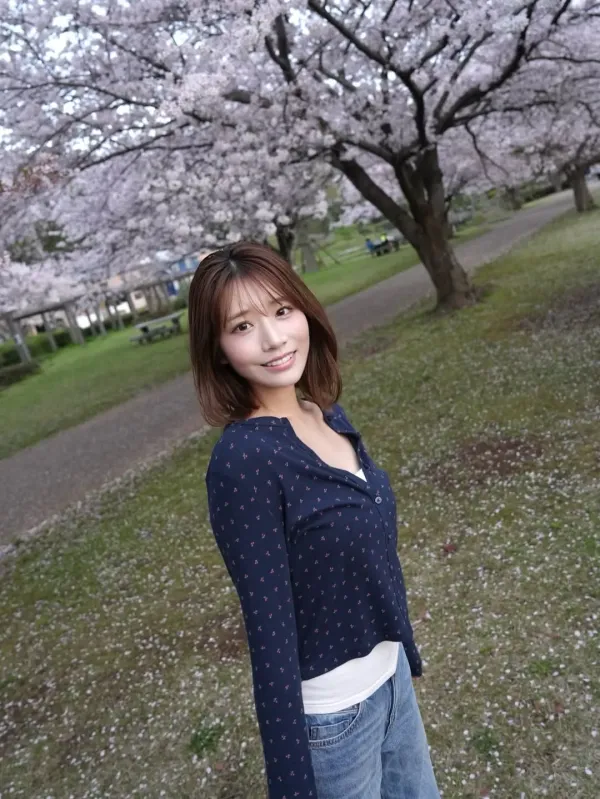 벚꽃 보러 간 카와키타 사이카 인스타