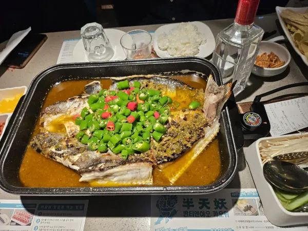 어제 저녁에 먹은 카오위