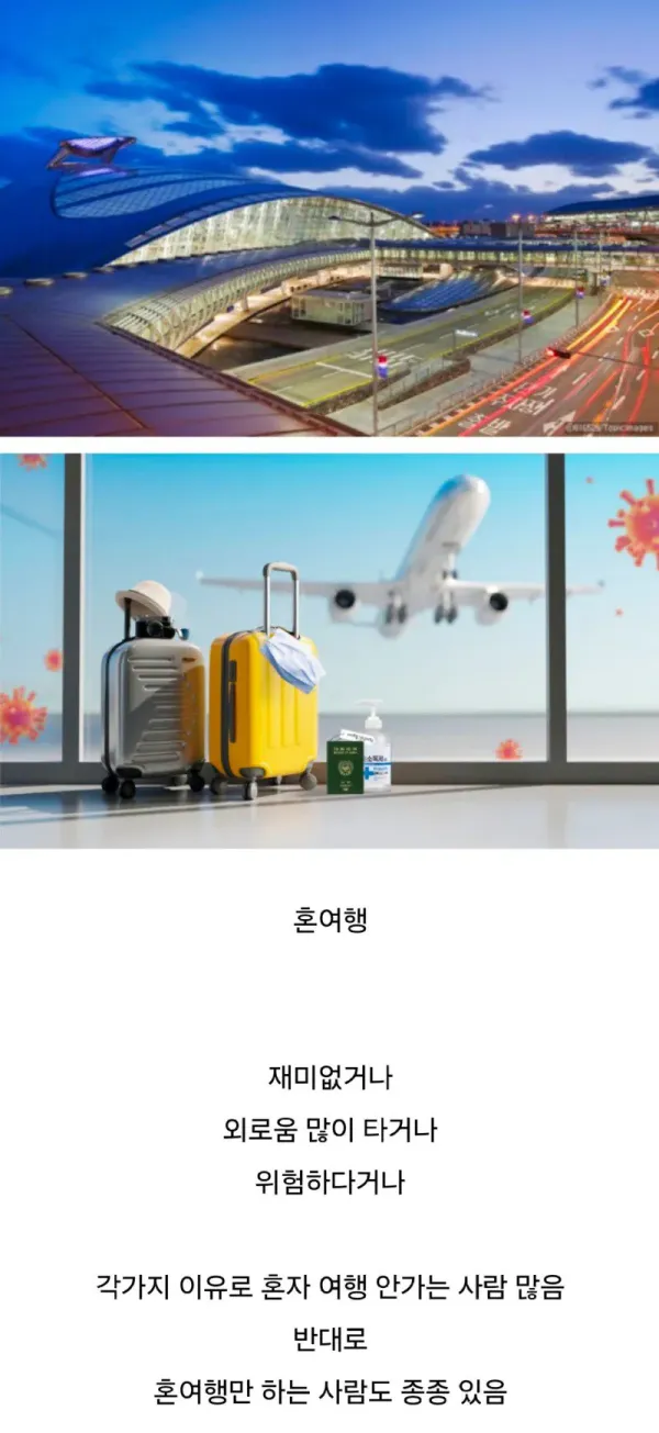 호불호 갈리는 여행 유형