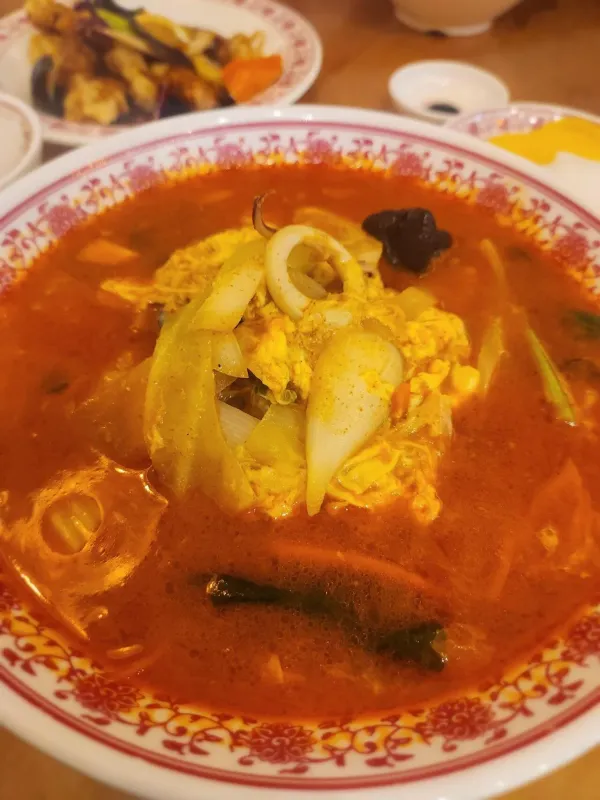 짬뽕밥 탕수육