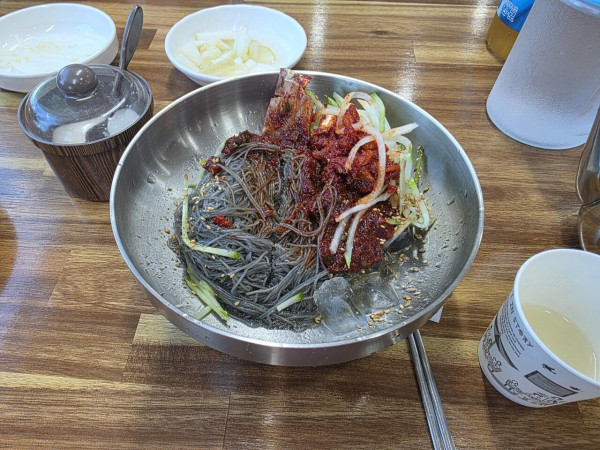 대포막국수