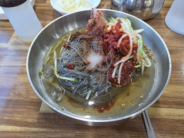 대포막국수