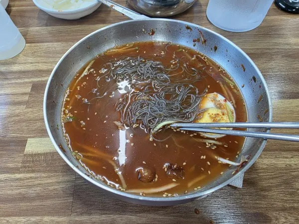 대포막국수