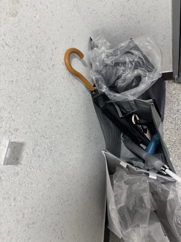 복도 분리수거함