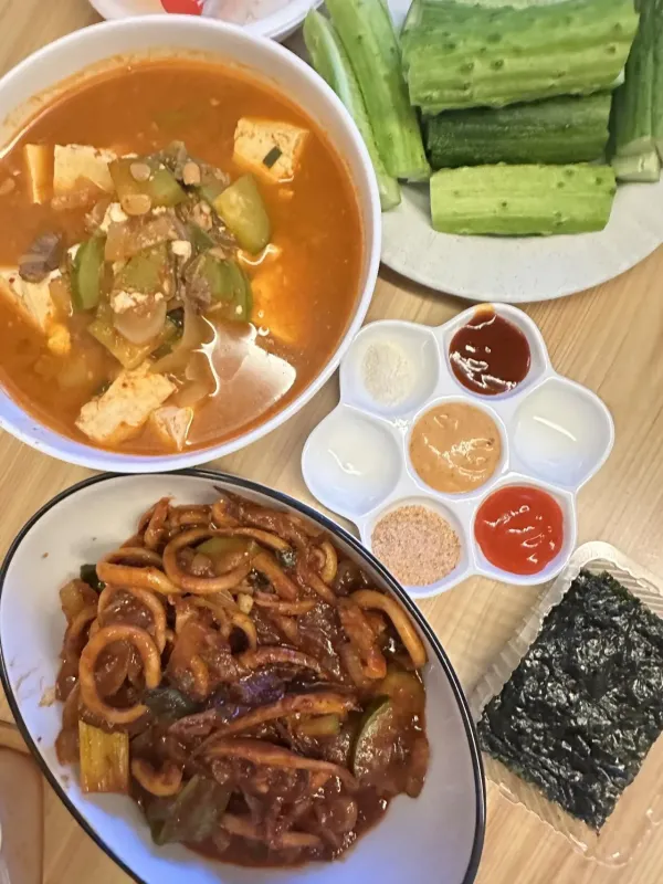 오늘의 저녁
