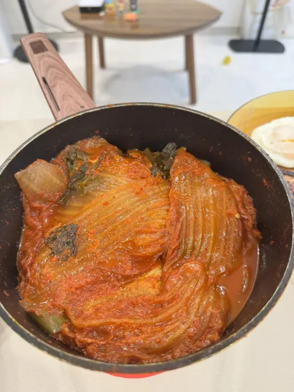 아침부터 목살김치찜