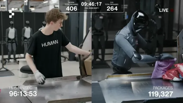 로봇 노동 생중계 유튜브 최신근황