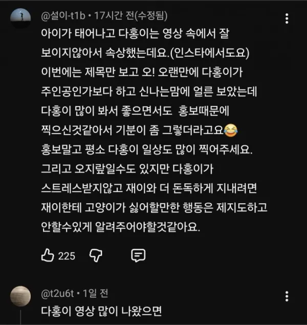 슬슬 시동걸리는 박수홍 유튜브