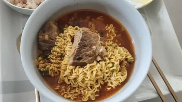 소고기 라면