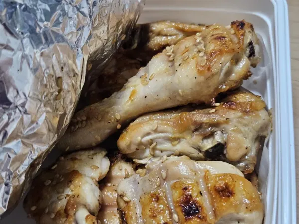 치킨먹었어요