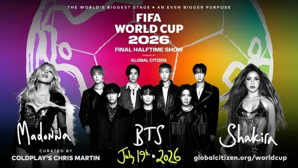 블랙핑크 리사  BTS 월드컵 결승 하프타임 공연 일정