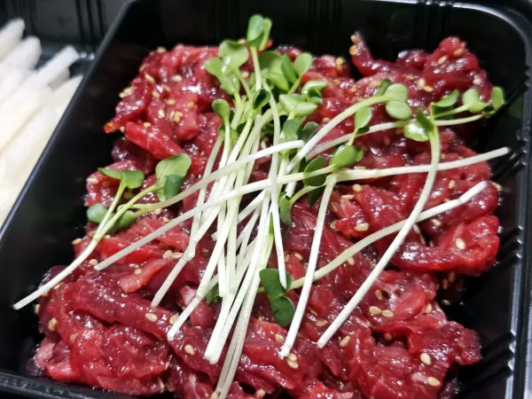 연어 육회