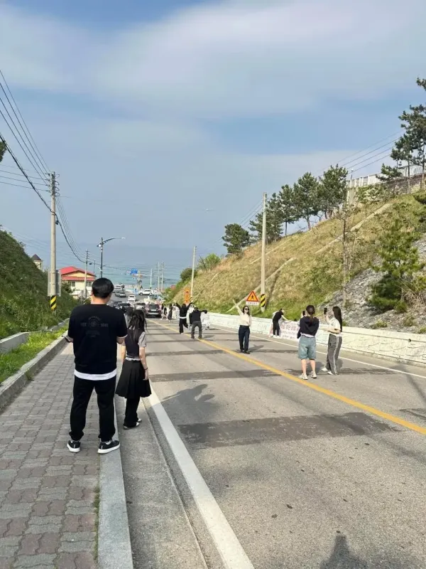 현재 난리났다는 동해 어디삼거리 근황