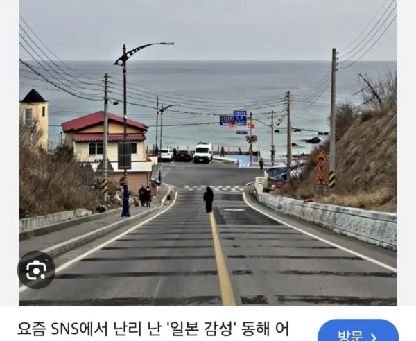 현재 난리났다는 동해 어디삼거리 근황