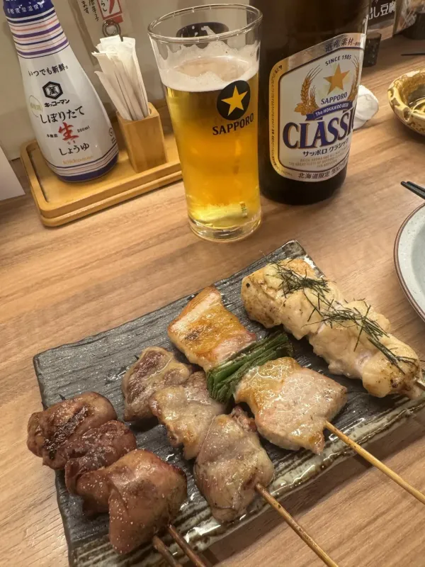 삿포로 마지막밤 식사