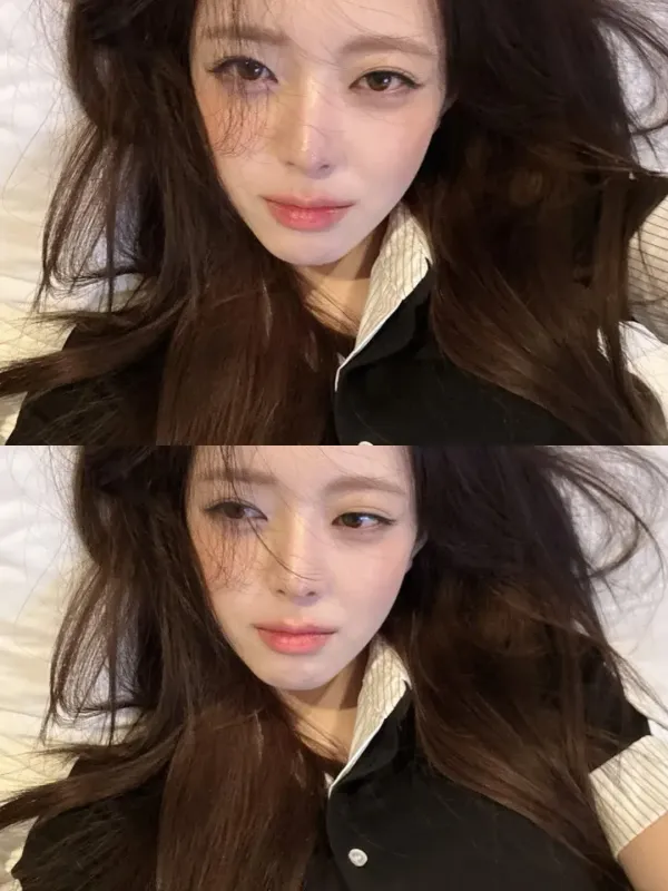 99% 확률로 이국주 침대 셀카