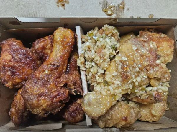 치킨먹었어요
