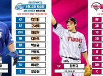 5월12일 KBO 전체 라인업