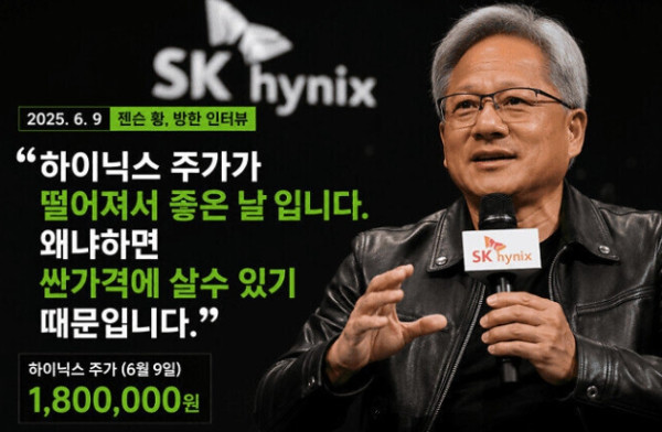 얼마전 젠슨황 조언 ㄷㄷ