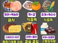 몸에 안 좋은 음식 조합