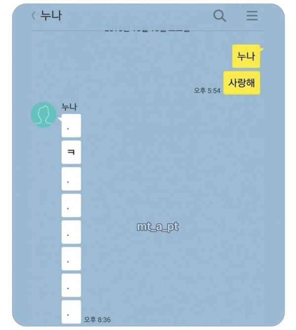 누나 사랑해