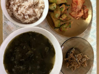 축구보며 집밥