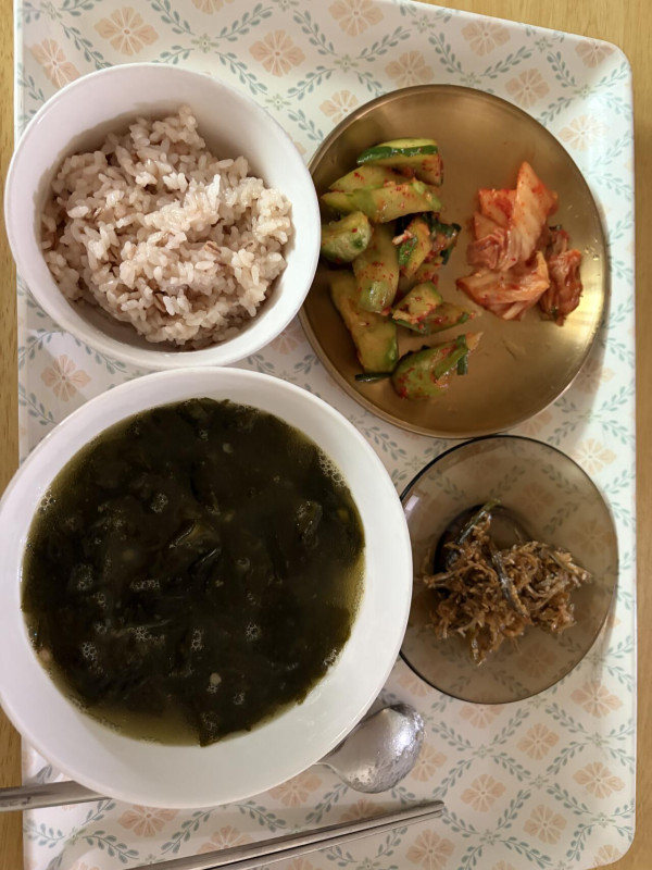 축구보며 집밥