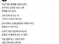 연매출 3억인 학원 원장님