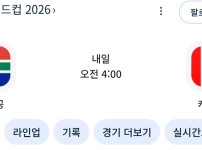 남아공 이겼으면 내일 새벽 한 경기라도 더 봤음