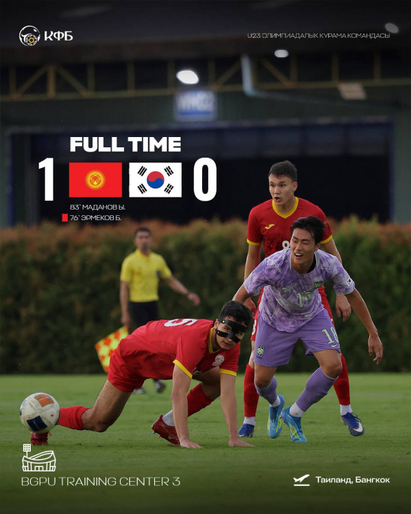 U23 축구대표팀 키르기스스탄에게 패배