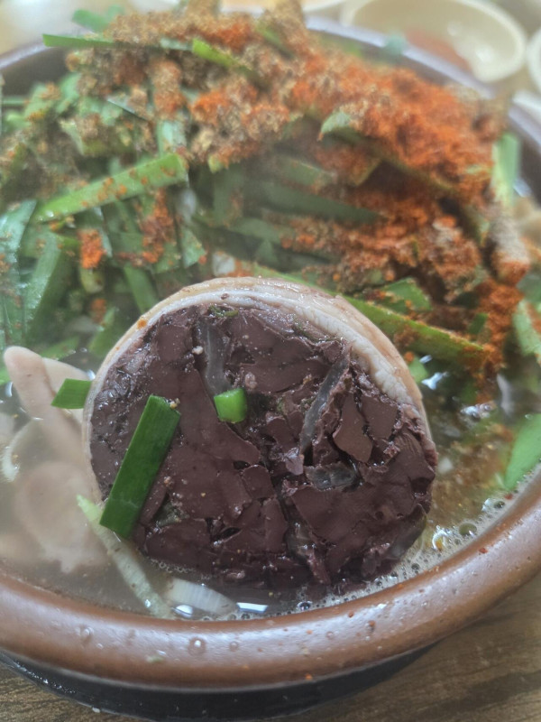 매니악한 순대국밥