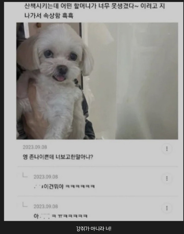 너보고 한말 아니냐