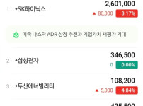 하이닉스 260 돌파 ㄷㄷ   