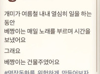 베짱이가 일안한이유
