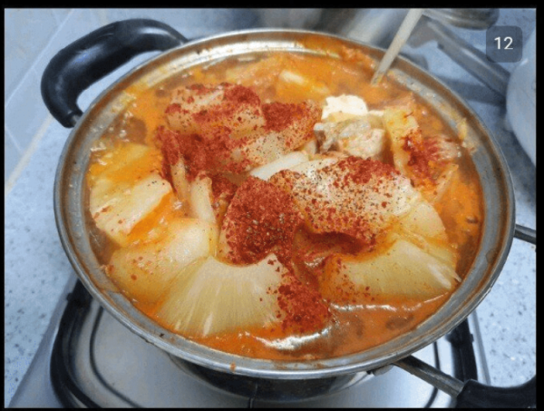 하와이안 김치찌개;;
