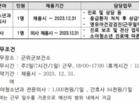 보건소 의사 일급 100만원