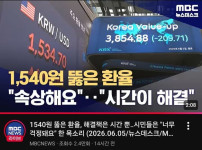 MBC가 제시한 환율 문제 해결책