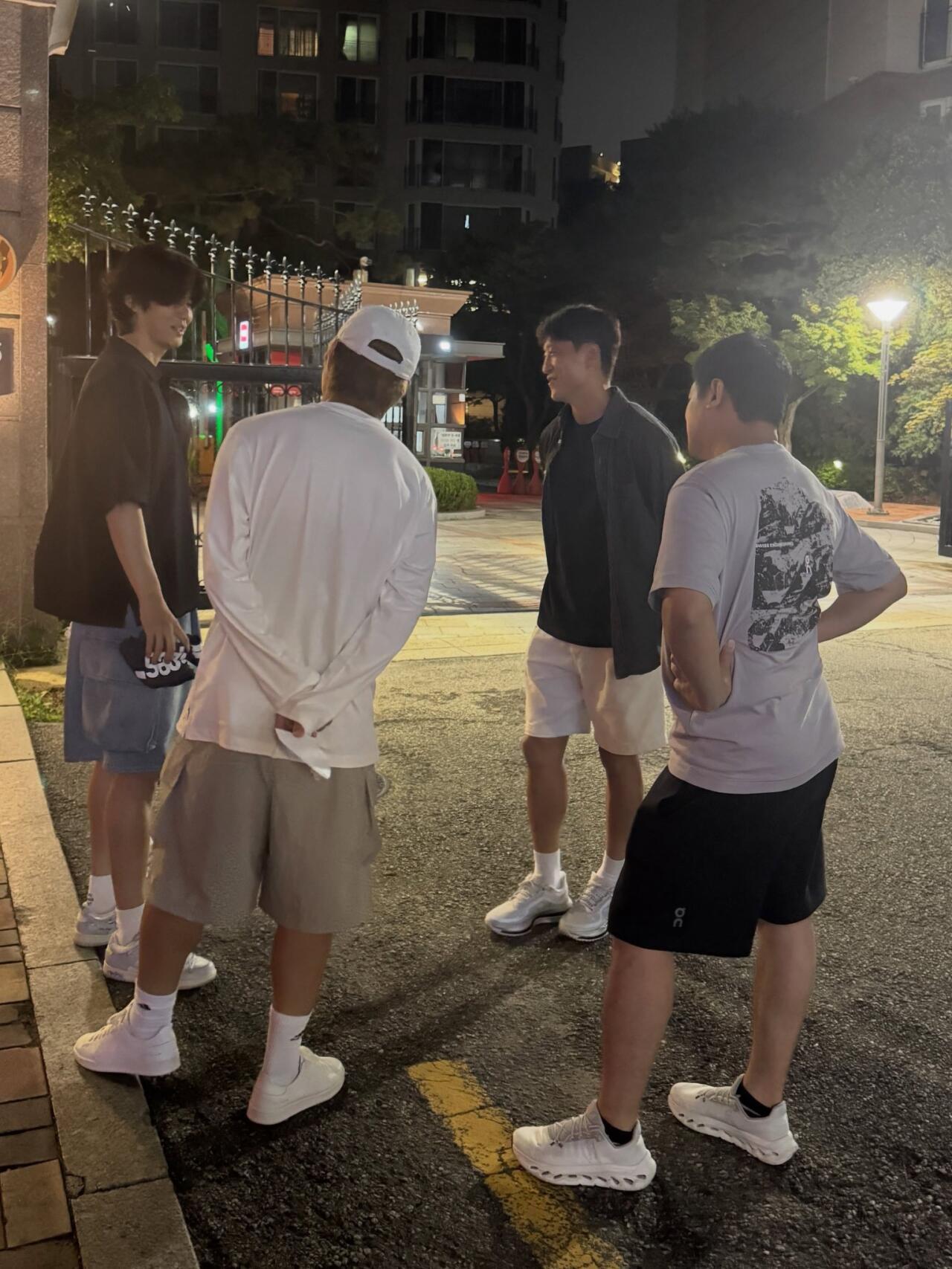 기성용 이청용과 만난 이강인