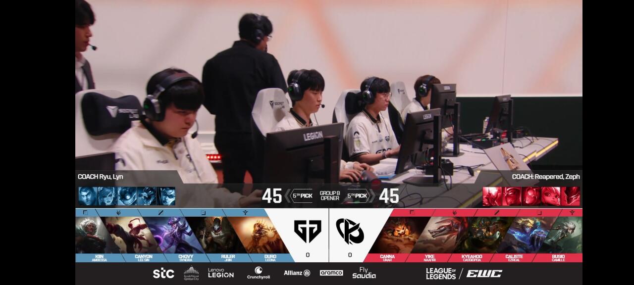 젠지 vs KC 밴픽