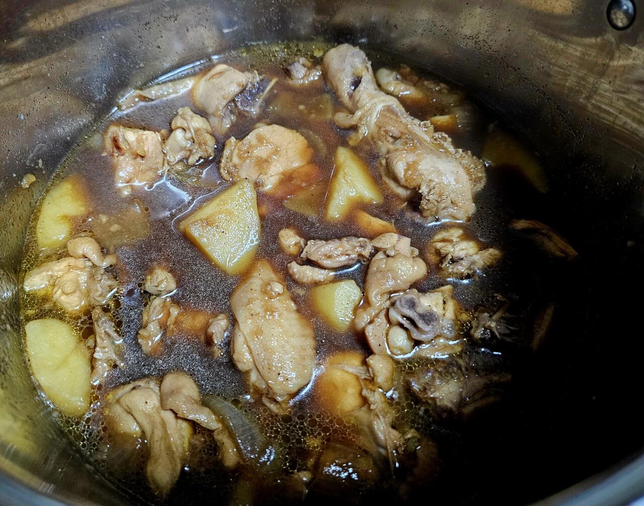 찜닭 만들었드만 싸우나 대뿟다!!!