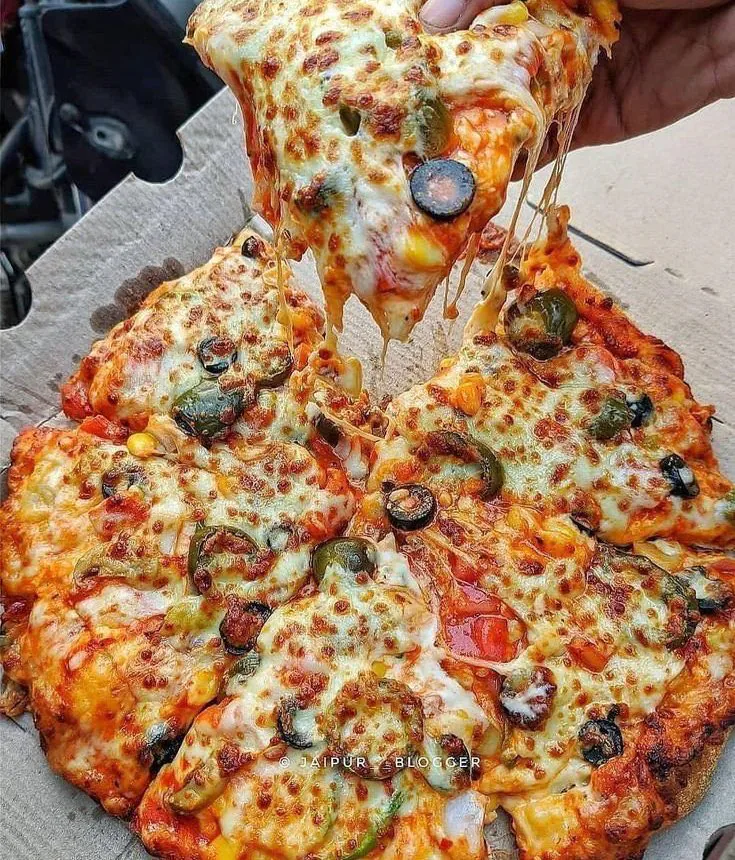 맛있어 보이는 피자