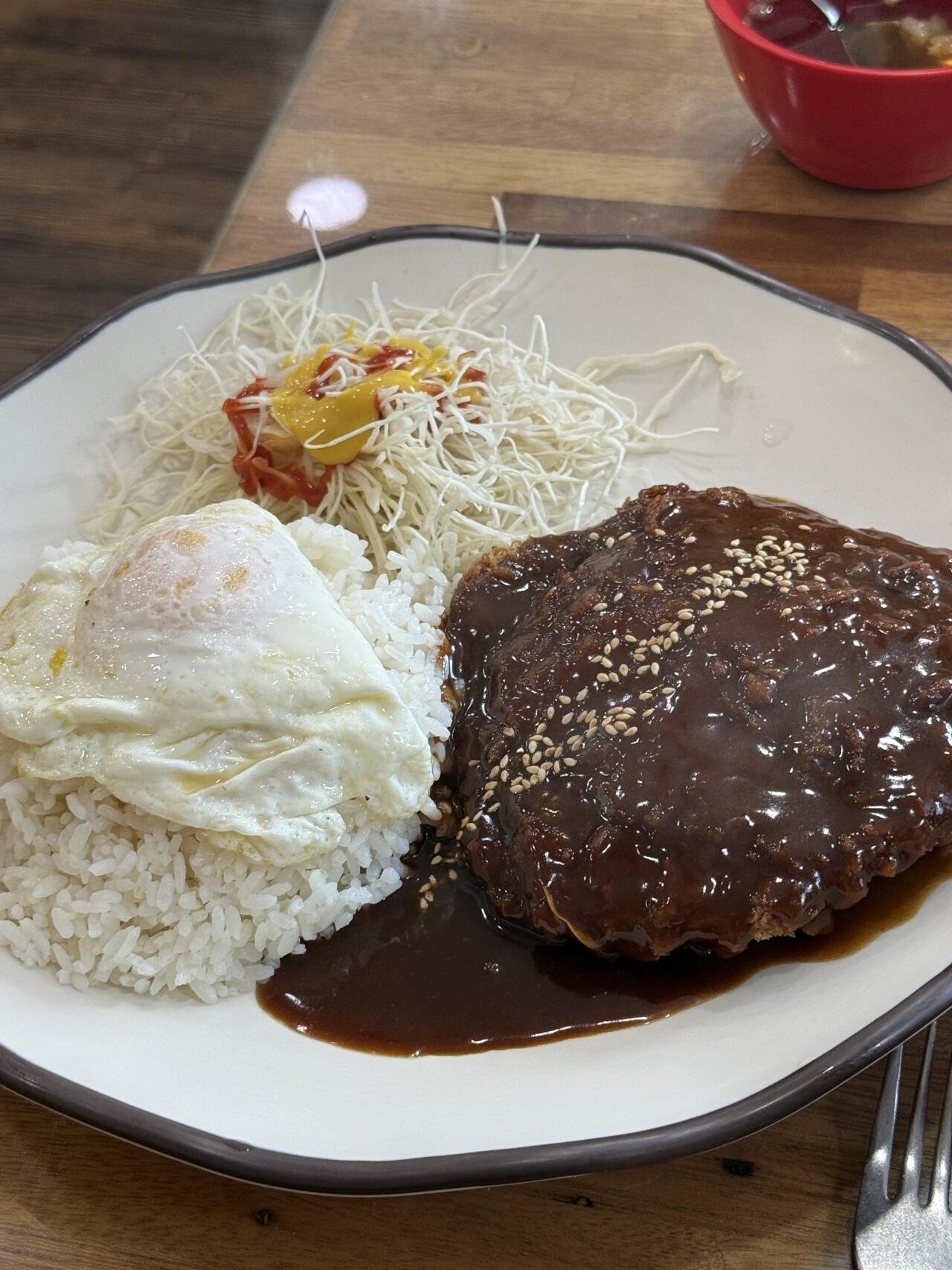 분식집 돈까스