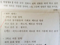  수치스러웠던 오답